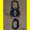 Key-Bak Connect Anh&auml;nger mit automatischem R&uuml;cklauf Seil 56 cm mit 2 Karabiner